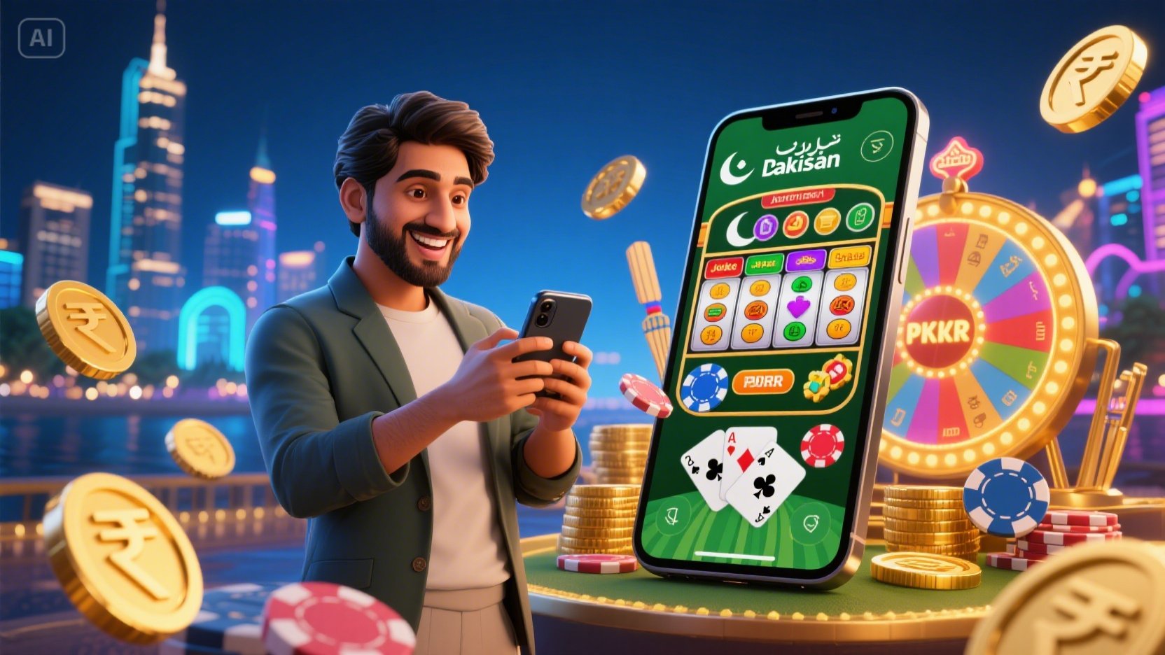 Spin Station CasinoDeposit PKR now and claim 200% instantly added to your wallet! Pakistani players can enjoy nonstop gaming fun and quick PKR withdrawals anytime.